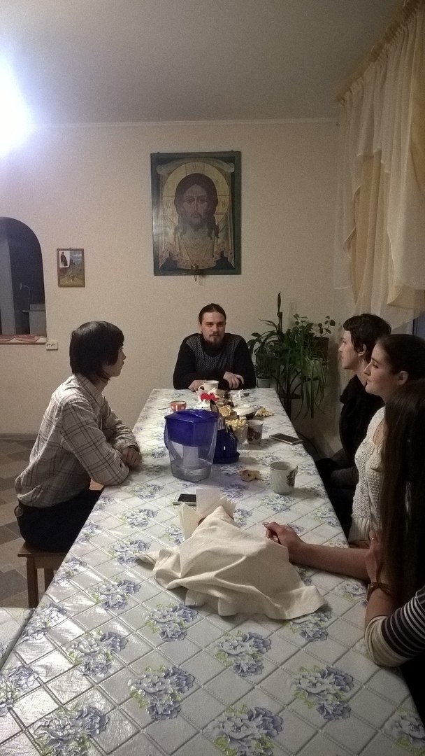 Cобрание молодёжного общества «Надежда»