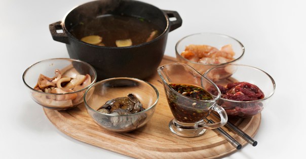 Фондю из морепродуктов от Ильи Лазерсона 