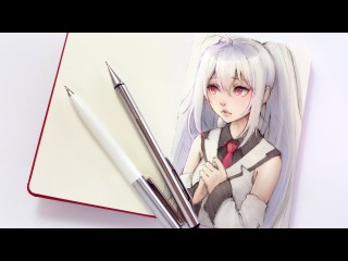 Sketching ISLA from Plastic Memories - Patreon Series 02