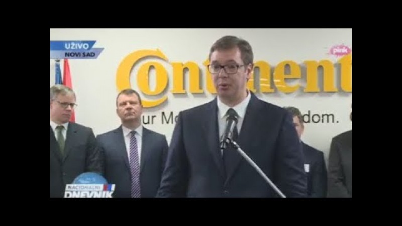 Вучић Ово је виша лига инвеститора
