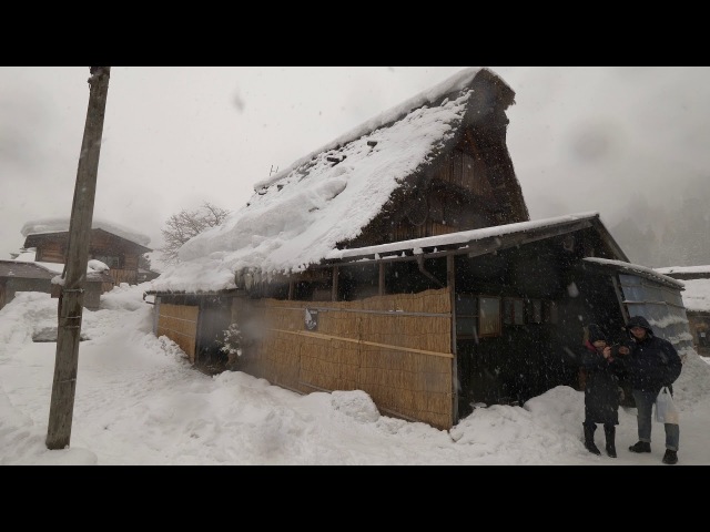 【4K】Walking in Shirakawa-go