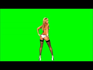 FREE GREEN SCREEN GIRL DANCE ☯ CHROMA KEY ☯ ФУТАЖ ХРОМАКЕЙ ДЕВУШКА ТАНЦУЕТ ☛ yda4aTV