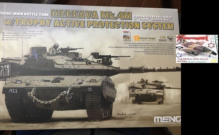 ET Model E35282 1//35 Merkava Mk.4M MBT Detail Up Set for Meng Model TS-036