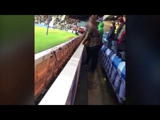 Middlesbrough fan arrested after he urinates in QPR goalkeeper's water bottle