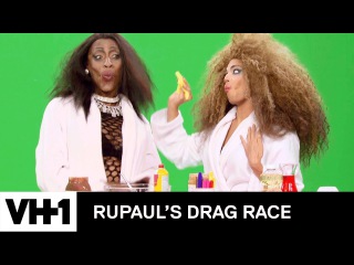BTS of Nina & Valentina's Makeup Tutorial Gone Wrong BONUS Clip | RuPaul’s Drag Race Season 9 | VH1