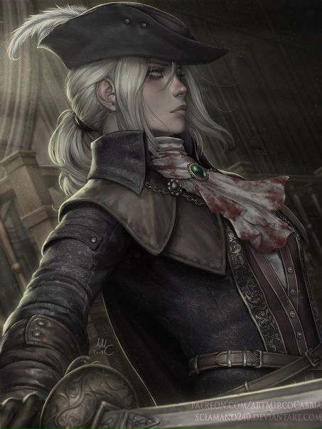 #Bloodborne Lady Maria by #MircoCabbia
