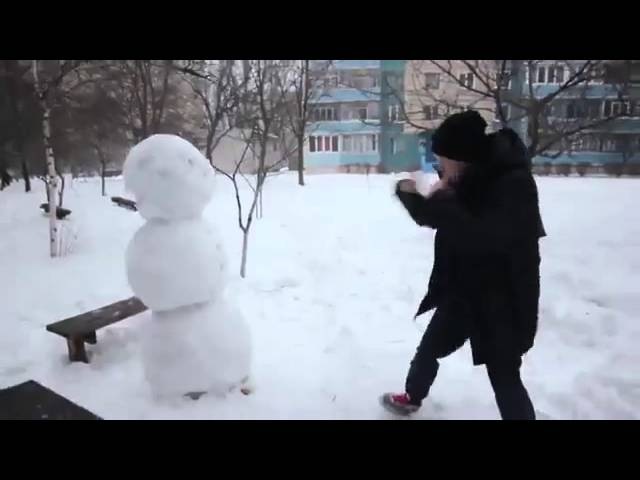 Как отпизеть снеговика