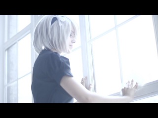 Nier: Automata. Maid 2b video cosplay