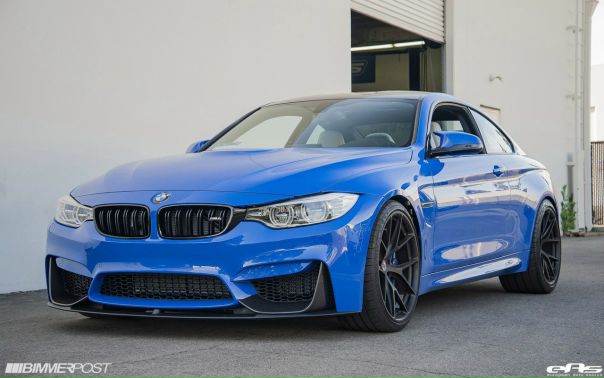 #BMW M4 Competition Individual Santorini Blue