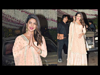 Priyanka Chopra Hot At Mukesh Ambani Ganesh Chaturthi Party 2017