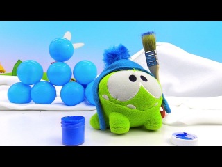 Игры Ам Няма - Ням Ням строит снежную крепость