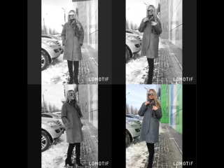 Серое пальто с вышивкой дракона