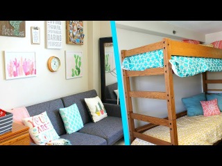Megan and Ciera's College Dorm Tour