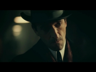 Alfie Solomons (Tom Hardy) and Luca Changretta (Adrien Brody)