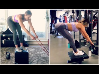 Домашняя тренировка ягодиц и задней части бедер. Whitney Simmons REMAKE // AT HOME GLUTE & HAMSTRING WORKOUT
