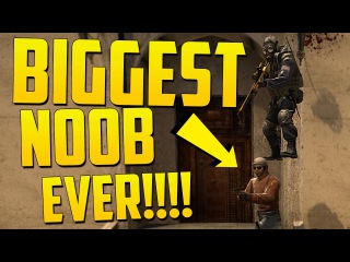 BIGGEST SILVER NOOB EVER! - CS GO Funny Moments (Fake Bomb, Flash Kill, Epic No Scope!)