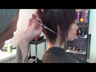 Полный мастер-класс по стрижке ПИКСИ/ PIXIE CUT - Артем Любимов. ЖЕНСКИЕ СТРИЖКИ НА КО...