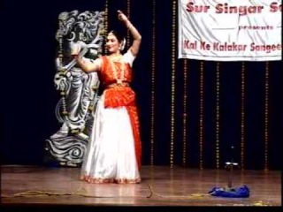 kathak performance of Dr Bhawna Grover in mumbai .