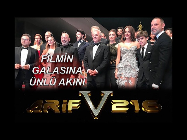 Arif V 216nın Galasına Ünlü Yağmuru!
