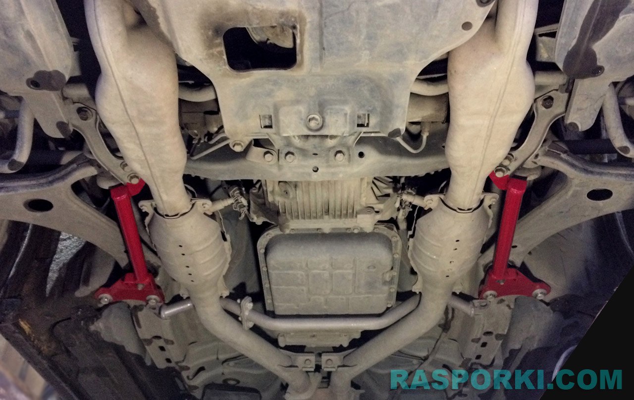 Распорки на subaru legacy b4 bl5