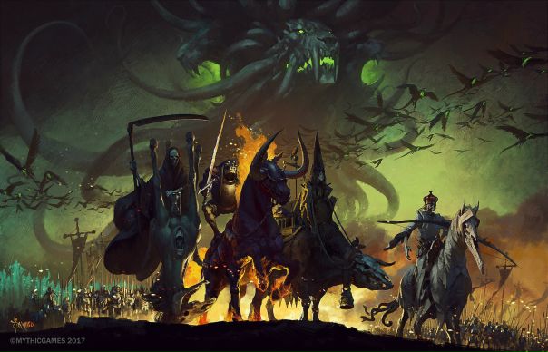 Four Horsemen of the Apocalypse by #BayardWu