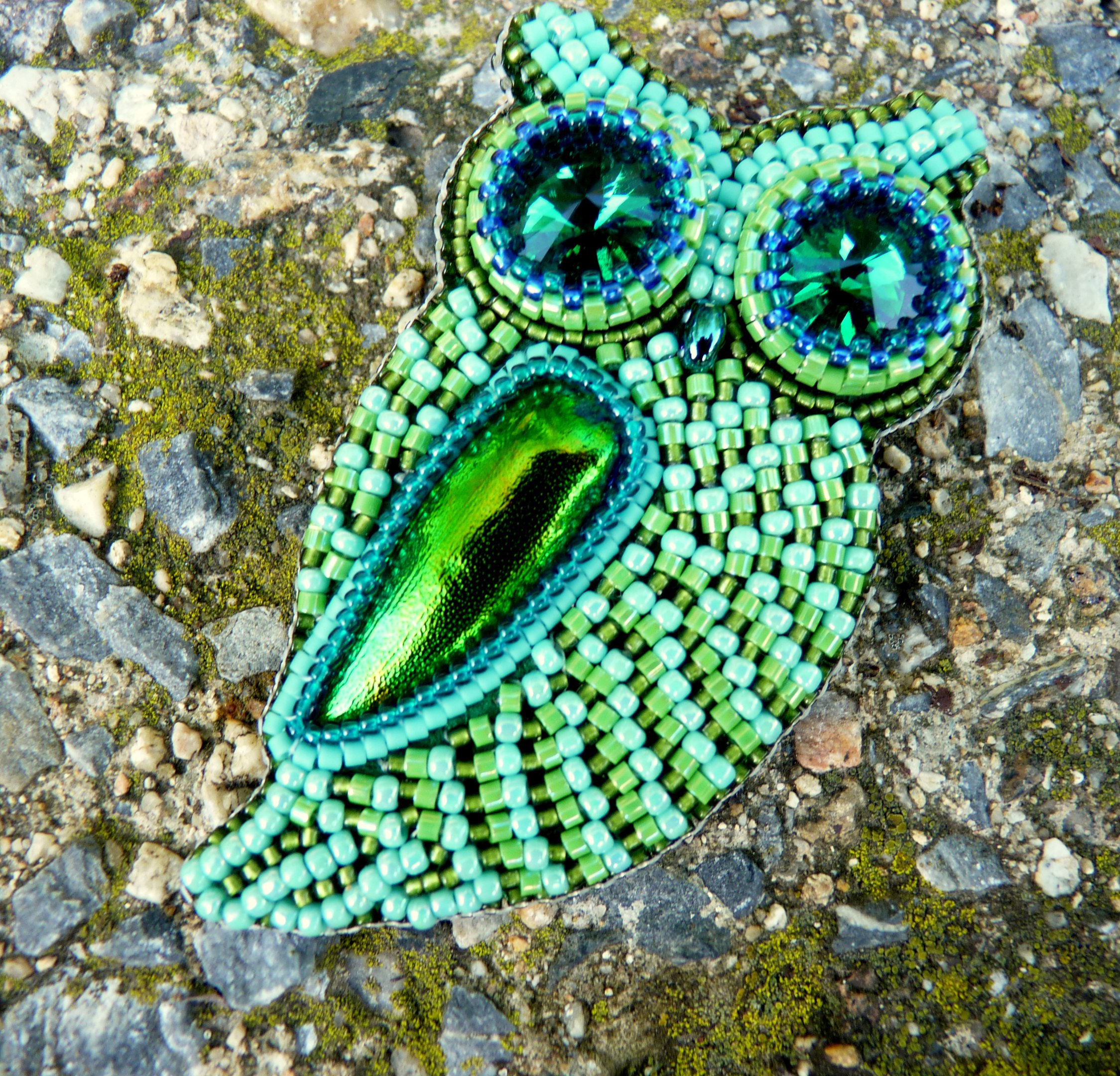 Альбом пользователя Eugenia: брошь сова, улучшенный вариант