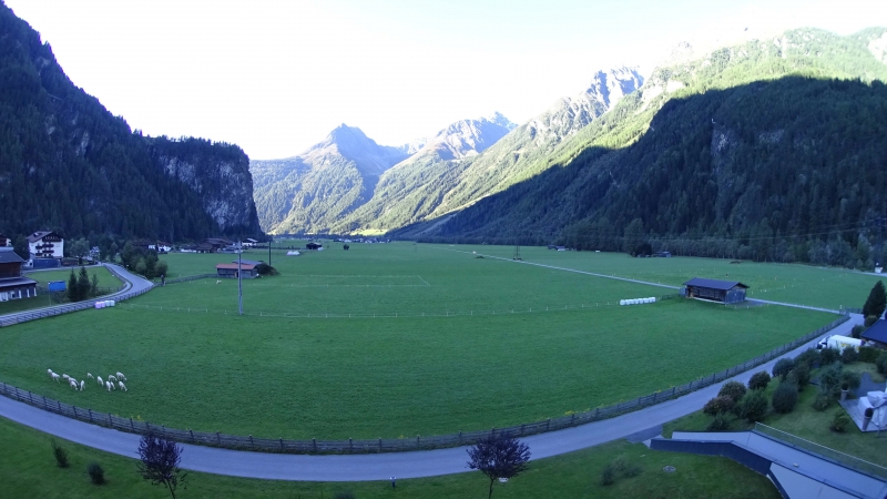 Утро в Längenfeld - Ötztal, Tyrol