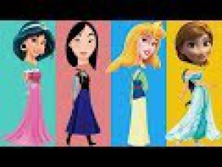 Wrong Heads Disney Princess Aurora Anna Jasmine Fa Mulan Family Finger Song Nursery Rhymes For Kids