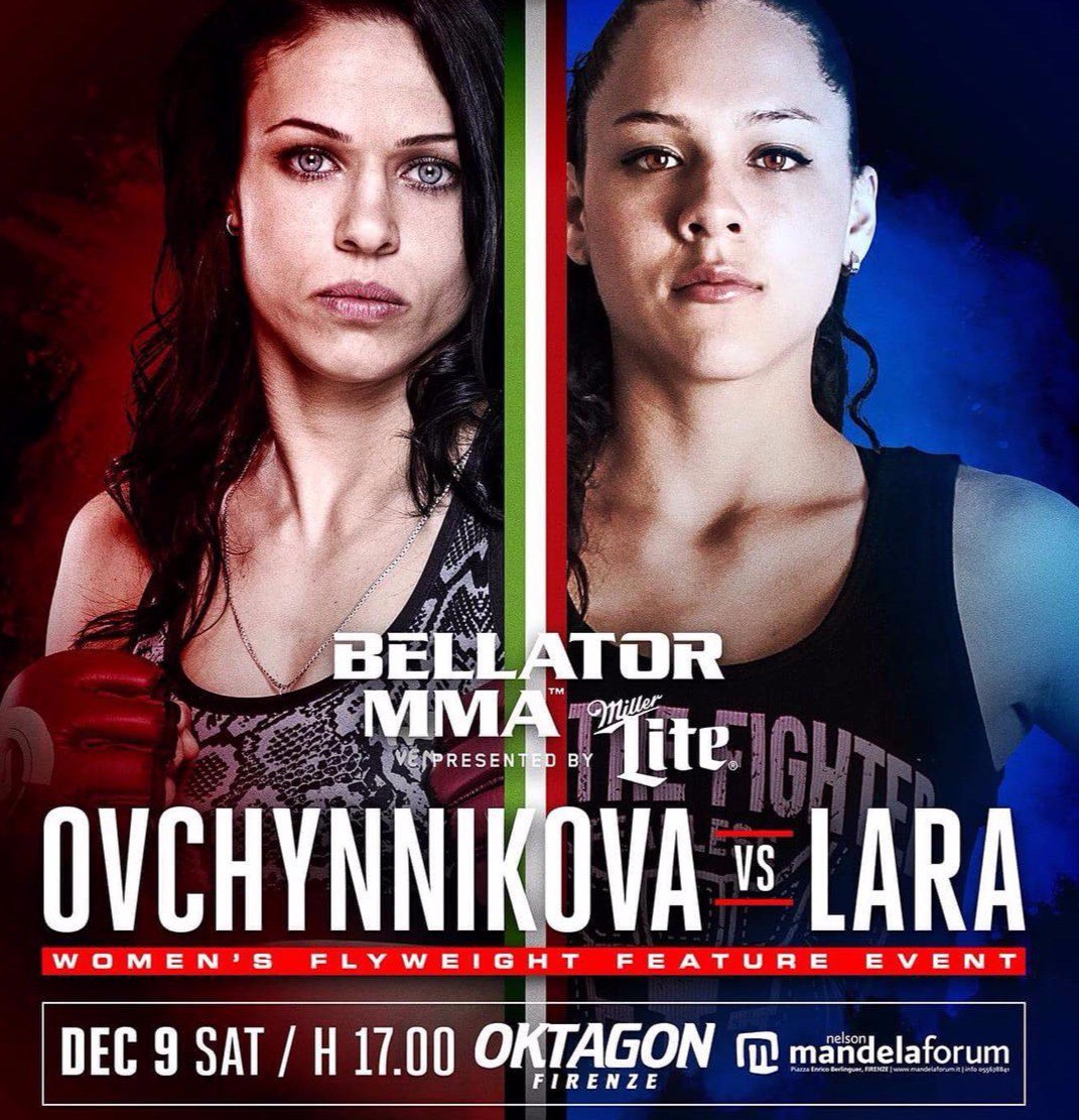 Бой Bellator Овчинникова - Лара
