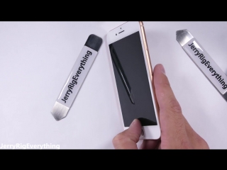 iPhone 8 Durability Test - BEND TEST - Glass Scratch Video