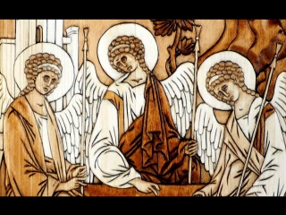 ТРИ АНГЕЛА (белорусский духовный стих). Праздничный хор Свято-Елисаветинского монастыря. СПб, 2011