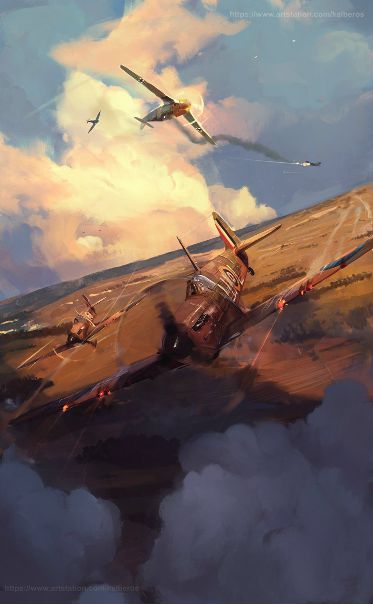 Battle in Air by #MateuszMichalski