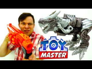 Нападение ДЕСЕПТИКОНОВ! Игры #Трансформеры 5 🖐 Последний рыцарь Федор #ToyMaster пом...