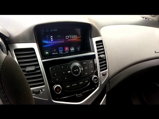 Магнитола LeTrun на Chevrolet Cruze 2010 года