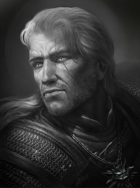 #TheWitcher Geralt by #DmitriyProzorov