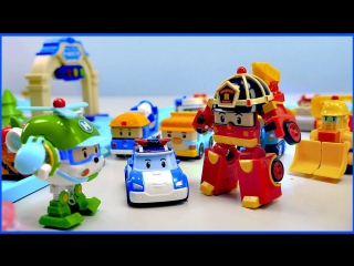 Мультфильмы про машинки Поли Робокар все серии подряд на русском Robocar Poli