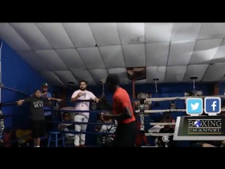 Crawford vs Indongo Work Out Highlights
