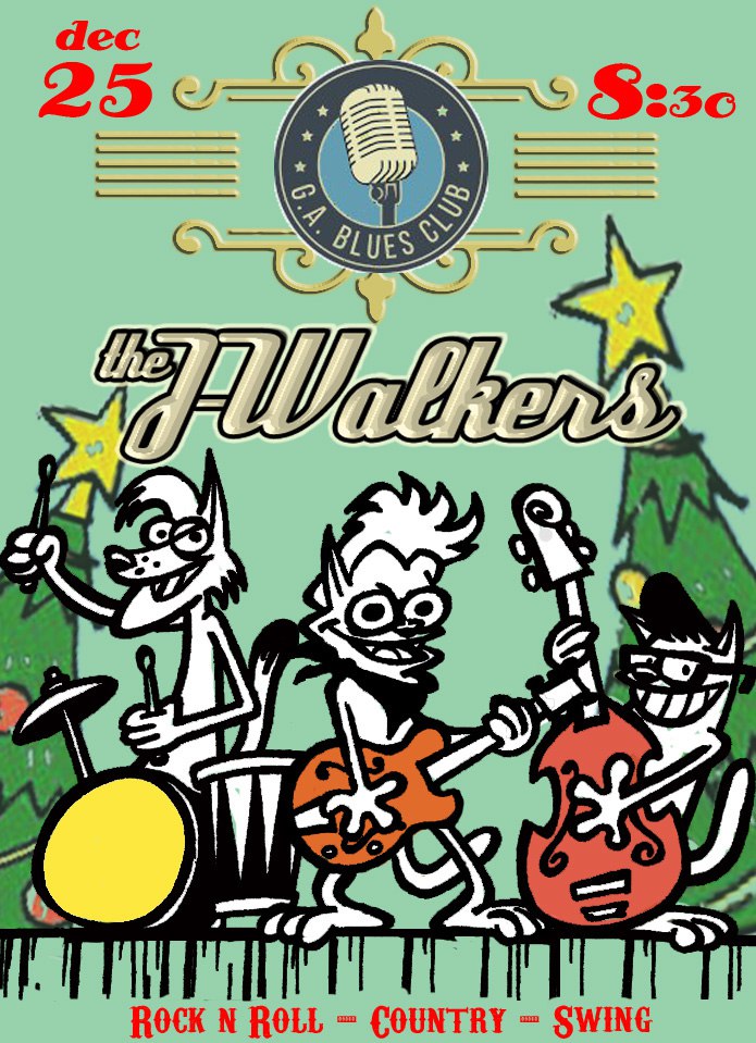 25.12 The J-Walkers в G.A.Blues Club