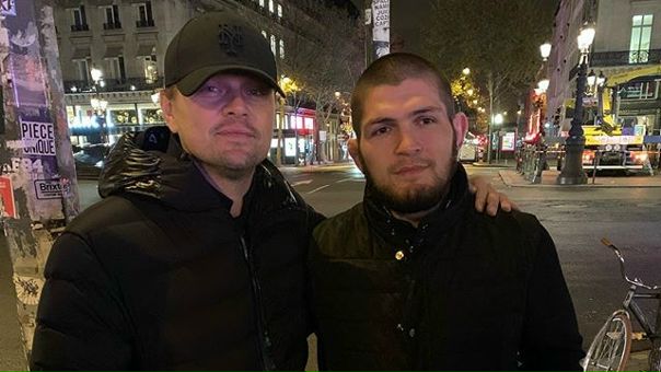 Хабиб встретился с Ди Каприо в Париже