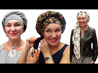 Как красиво завязать шарф - палантин? Аутфиты для лета и осени 2018 - 2019 | TURBAN TUTORIALS