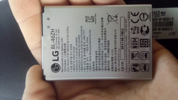 LG K8