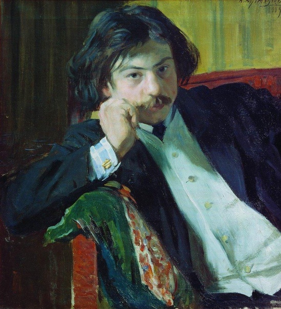 Борис Кустодиев (18781927) Мужской портрет. Борис Михайлович решительно настаивал на том, что так называемое «сходство» часто толкуется неверно. «Похожий портрет, утверждает художник, это такой