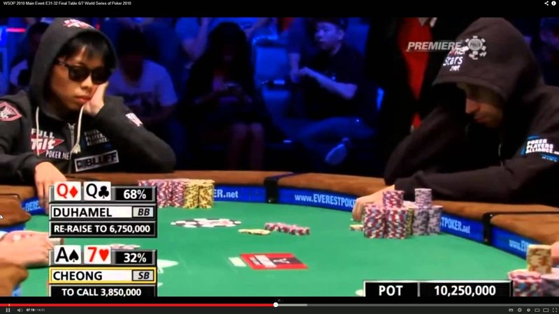CSI Poker Duhamel vs Cheong