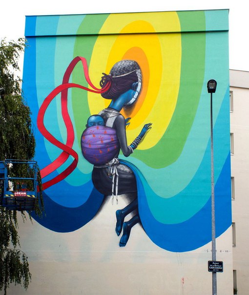 Сет Глобпэйнтер (Seth Globepainter) — французский уличный художник. Родился в 1972 году. Знаменит своими работами, на которых изображены дети, погружающиеся в радугу.