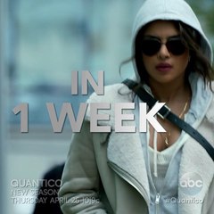 Quantico on Instagram: “Prepare yourselves. #Quantico returns in ONE WEEK!”