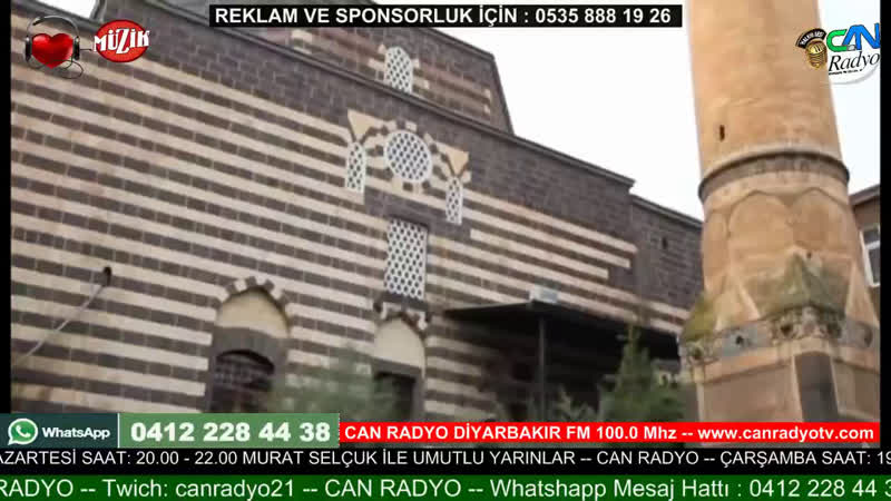 Can Radyo - live via Restream.io