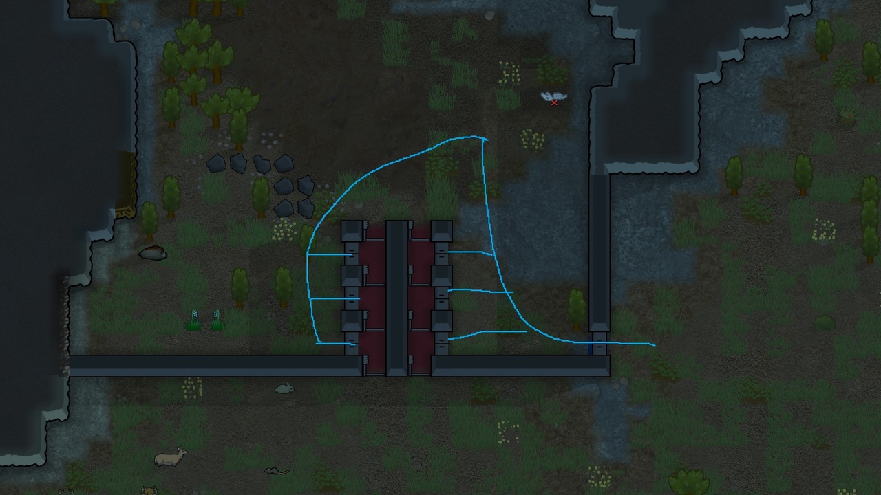 ловушки в Rimworld