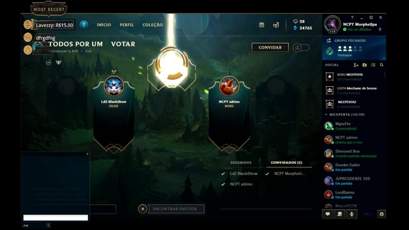 Gora jogar galerinha