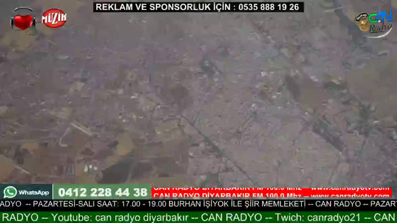 Can Radyo - live via Restream.io
