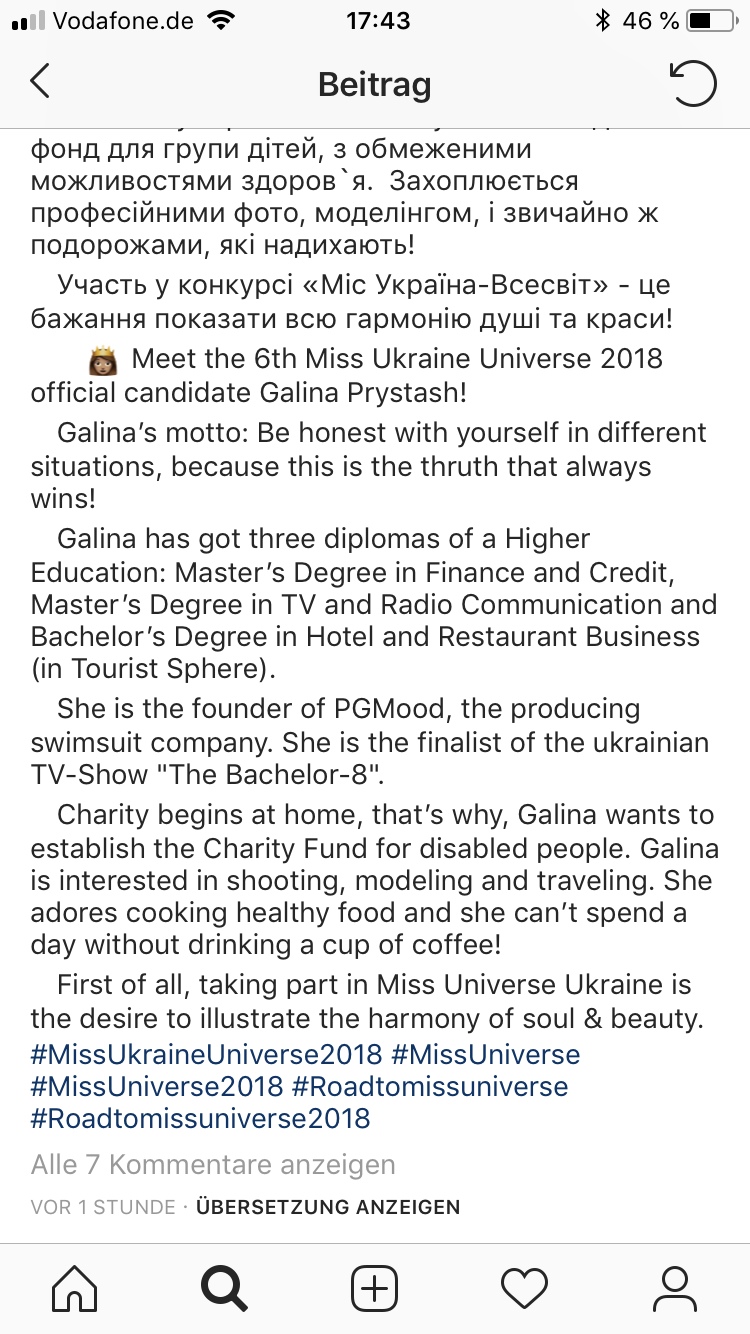 Rozhden Anusi - Galina Prystash - Bachelor Ukraine - Updates - Discussion  - Page 7 V0canBlU11w